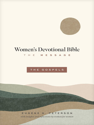 cover image of The Message Women's Devotional Bible